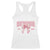 Funny Senior EST 2025 Graduation Coquette Racerback Tank Top TS11 White Print Your Wear
