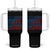 Funny She Loves Jesus And America Too Tumbler With Handle 4th Of July Christian American Flag TS11 One Size: 40 oz Black Print Your Wear