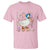 Funny Silly Mama Goose T Shirt Boho Flower Mother's Day TS11 Light Pink Print Your Wear