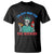 Funny Skeleton Lady Liberty T Shirt I'm Just Here For The Wieners 4th Of July Hot Dog TS02 Black Print Your Wear