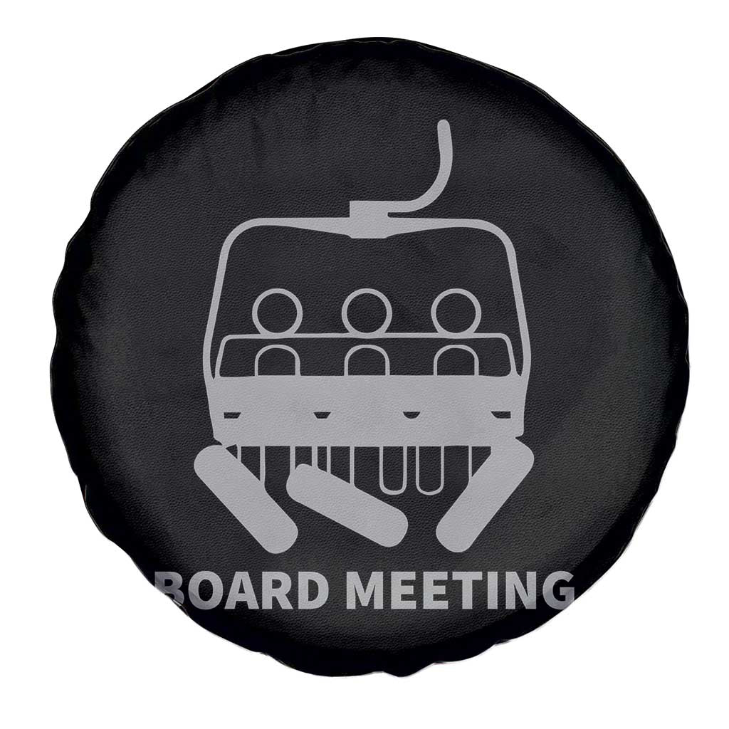 Funny Skiing Spare Tire Cover Snowboard Meeting Gift TS10 Print Your Wear