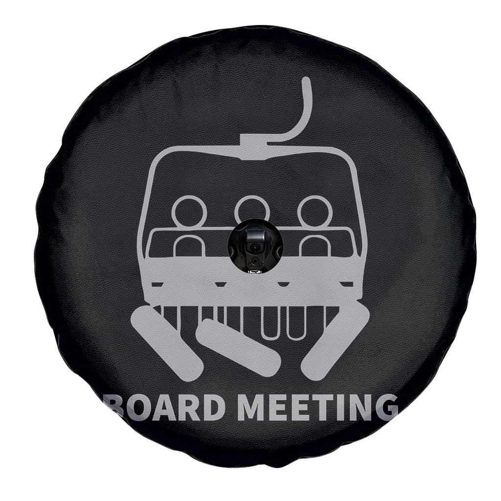Funny Skiing Spare Tire Cover Snowboard Meeting Gift TS10 Print Your Wear