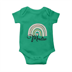 Funny Spanish Latina Mom Madre Baby Onesie Cute Rainbow TS11 Irish Green Print Your Wear