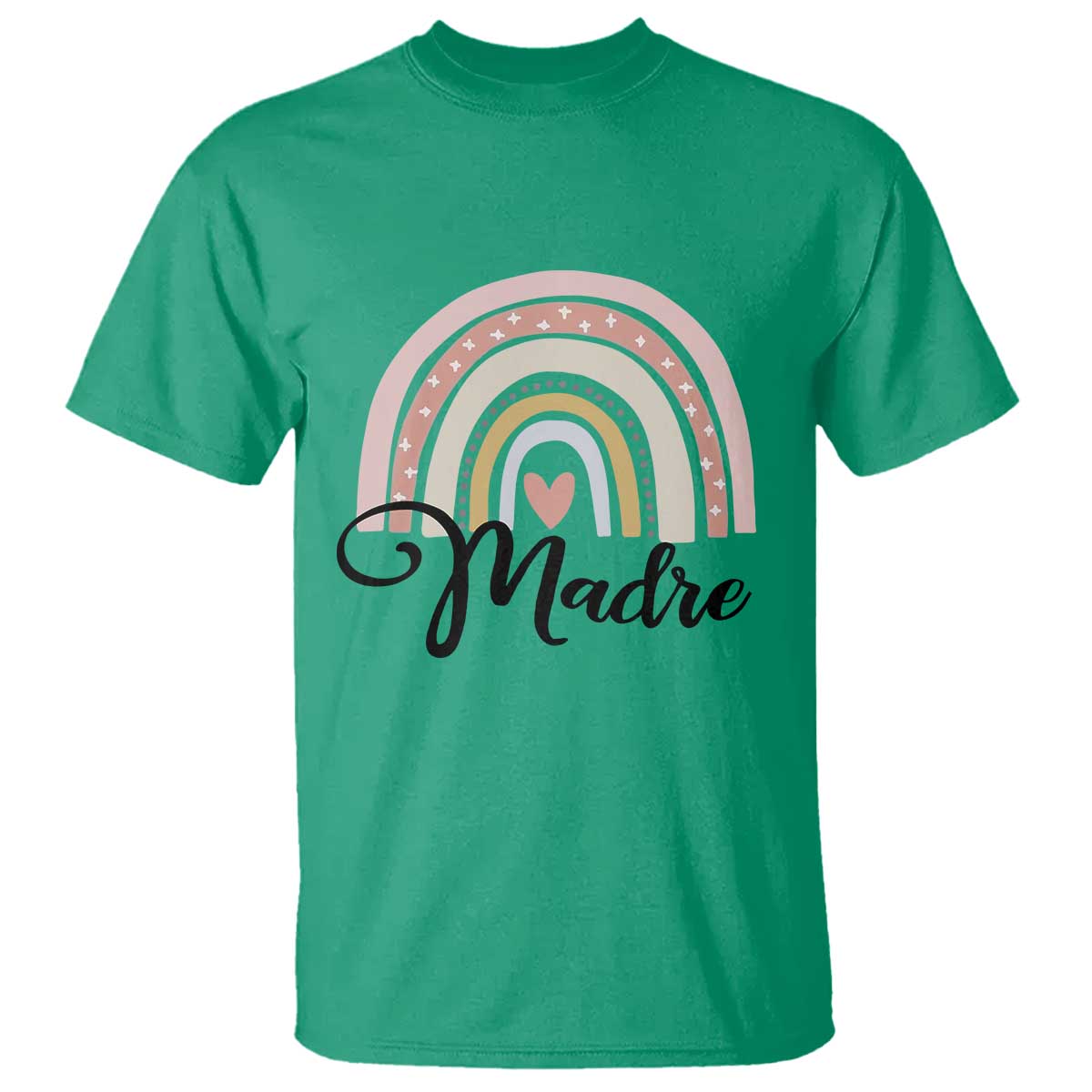 Funny Spanish Latina Mom Madre T Shirt Cute Rainbow TS11 Irish Green Print Your Wear