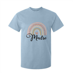 Funny Spanish Latina Mom Madre T Shirt For Kid Cute Rainbow TS11 Light Blue Print Your Wear