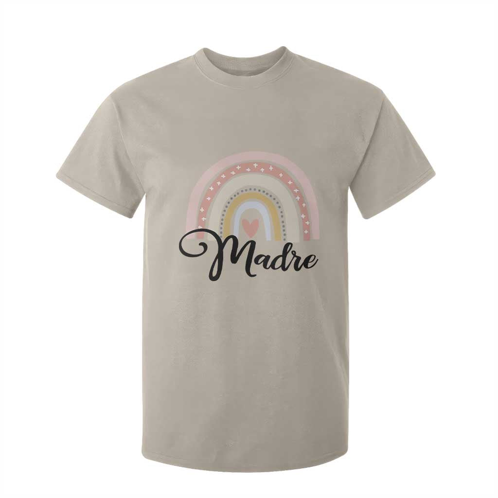 Funny Spanish Latina Mom Madre T Shirt For Kid Cute Rainbow TS11 Sand Print Your Wear