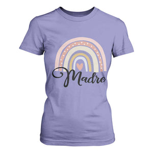 Funny Spanish Latina Mom Madre T Shirt For Women Cute Rainbow TS11 Violet Print Your Wear