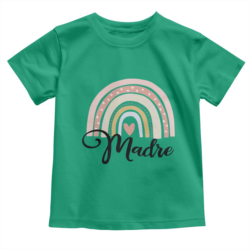 Funny Spanish Latina Mom Madre Toddler T Shirt Cute Rainbow TS11 Irish Green Print Your Wear