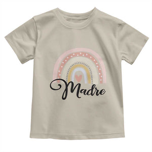 Funny Spanish Latina Mom Madre Toddler T Shirt Cute Rainbow TS11 Sand Print Your Wear