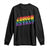 Funny Spanish Mexican Homo Estas Long Sleeve Shirt Gay Pride Ally LGBTQ Month TS11 Black Print Your Wear