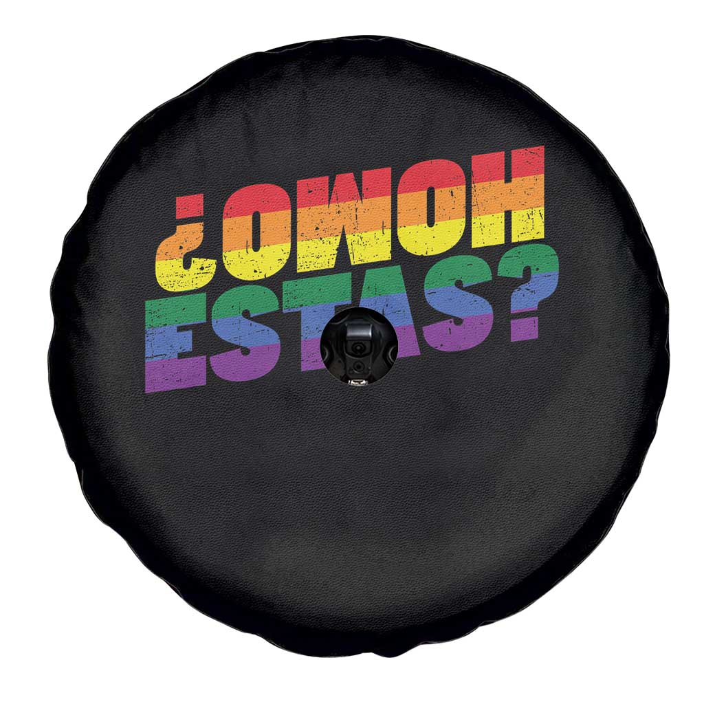 Funny Spanish Mexican Homo Estas Spare Tire Cover Gay Pride Ally LGBTQ Month TS11 Print Your Wear