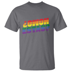 Funny Spanish Mexican Homo Estas T Shirt Gay Pride Ally LGBTQ Month TS11 Charcoal Print Your Wear