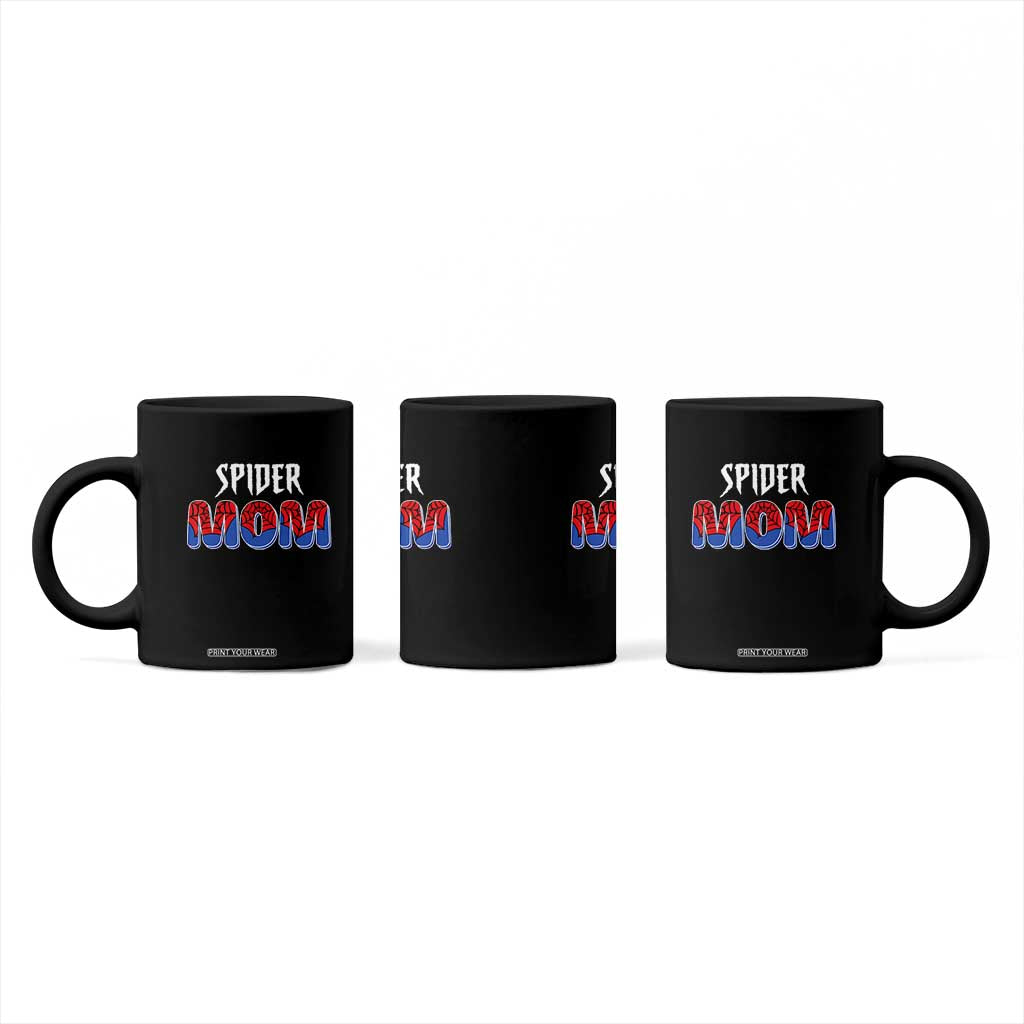 Funny Spider Mom Coffee Mug Son Birthday Party TS02 Print Your Wear