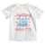Funny Spilling The Tea Since 1776 Toddler T Shirt Us History Teacher 4th Of July TS11 White Print Your Wear