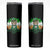 Funny St Catrick's Day Beer Skinny Tumbler St Patrick's Day Cat Beer Shamrock TS11 Black Print Your Wear