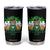 Funny St Catrick's Day Beer Tumbler Cup St Patrick's Day Cat Beer Shamrock TS11 Black Print Your Wear