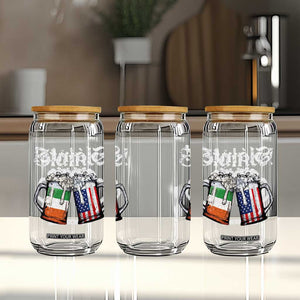 Funny St Patrick's Day Beer Drinking Slainte Glass Can Irish American Beer TS11 Print Your Wear