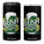 Funny St Patrick's Day Irish Beer Drinking 4 in 1 Can Cooler Tumbler Irish Drinking Team Green Beer Shamrock TS11 One Size: 16 oz Black Print Your Wear