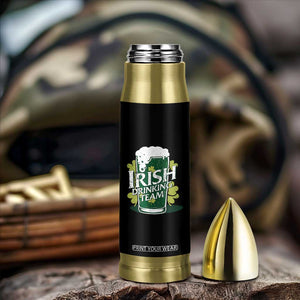 Funny St Patrick's Day Irish Beer Drinking Bullet Tumbler Irish Drinking Team Green Beer Shamrock TS11 Print Your Wear