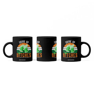 Funny St Patrick's Day Irish Beer Drinking Coffee Mug Drink Up Bitches Beer Mug TS11 Print Your Wear