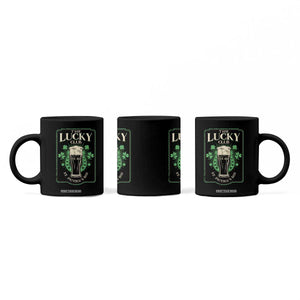 Funny St Patrick's Day Irish Beer Drinking Coffee Mug The Lucky Beer Club Horseshoe TS11 Print Your Wear