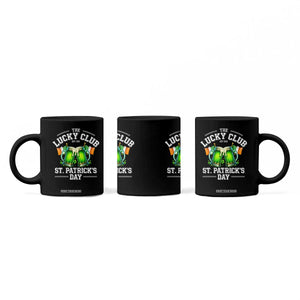 Funny St Patrick's Day Irish Beer Drinking Coffee Mug The Lucky Beer Club Ireland Flag TS11 Print Your Wear