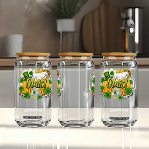 Funny St Patrick's Day Irish Beer Drinking Craic Glass Can TS11 Print Your Wear