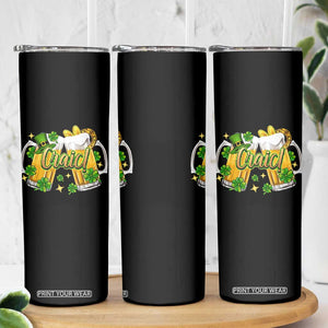 Funny St Patrick's Day Irish Beer Drinking Craic Skinny Tumbler TS11 Print Your Wear