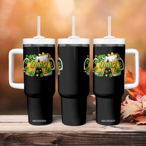 Funny St Patrick's Day Irish Beer Drinking Craic Tumbler With Handle TS11 Print Your Wear
