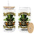 Funny St Patrick's Day Irish Beer Drinking Glass Can 0% Irish 100% Drunk Skull TS11 Black Print Your Wear