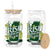 Funny St Patrick's Day Irish Beer Drinking Glass Can Irish Drinking Team Green Beer Shamrock TS11 Black Print Your Wear