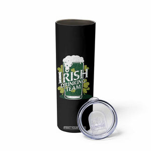 Funny St Patrick's Day Irish Beer Drinking Skinny Tumbler Irish Drinking Team Green Beer Shamrock TS11 Print Your Wear