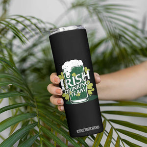 Funny St Patrick's Day Irish Beer Drinking Skinny Tumbler Irish Drinking Team Green Beer Shamrock TS11 Print Your Wear