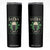 Funny St Patrick's Day Irish Beer Drinking Skinny Tumbler The Lucky Beer Club Horseshoe TS11 Black Print Your Wear