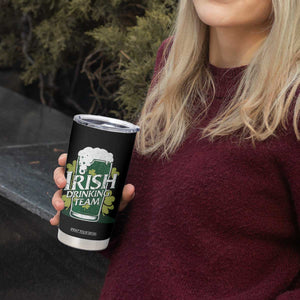 Funny St Patrick's Day Irish Beer Drinking Tumbler Cup Irish Drinking Team Green Beer Shamrock TS11 Print Your Wear