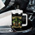 Funny St Patrick's Day Irish Beer Drinking Tumbler With Handle 0% Irish 100% Drunk Skull TS11 Print Your Wear