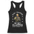 Funny Stay Trapped Or Get Clapped George Washington Racerback Tank Top 4th of July TS11 Black Print Your Wear