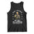 Funny Stay Trapped Or Get Clapped George Washington Tank Top 4th of July TS11 Black Print Your Wear