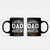 Funny Step Dad Coffee Mug I Have Two Titles Dad And Step-Dad TS10 Black Print Your Wear