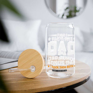 Funny Step Dad Glass Can I Have Two Titles Dad And Step-Dad TS10 Print Your Wear
