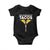 Funny Stop Staring At My Tacos Baby Onesie Mexican Cinco De Mayo TS11 Black Print Your Wear