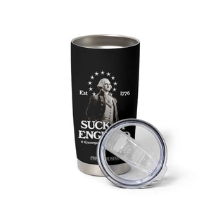 Funny Suck It England Tumbler Cup 4th of July 1776 George Washington TS11 Print Your Wear