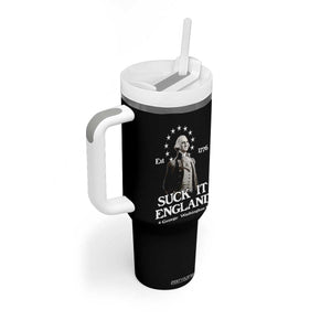 Funny Suck It England Tumbler With Handle 4th of July 1776 George Washington TS11 Print Your Wear