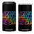 Funny Teacher 4 in 1 Can Cooler Tumbler Listen Up Rizzlers Sigmas Show Work No Cap Tie-Dye TS10 One Size: 16 oz Black Print Your Wear