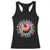 Funny Testing Day Teacher Racerback Tank Top Donut Stress Just Do Your Best TS11 Black Print Your Wear