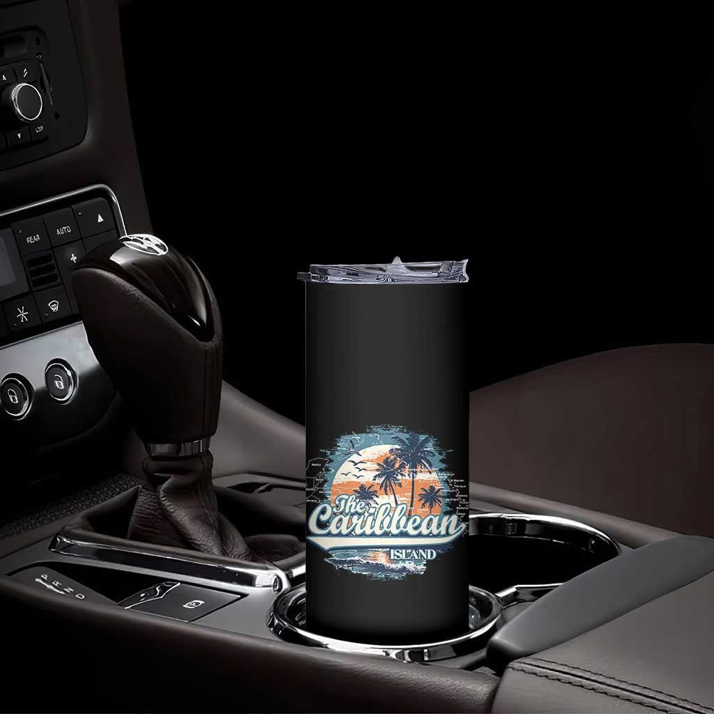 Funny The Caribbean Islands Skinny Tumbler Caribbean Sea Tour Summer Vacation TS11 Print Your Wear