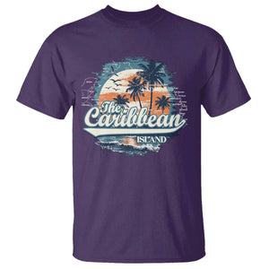 Funny The Caribbean Islands T Shirt Caribbean Sea Tour Summer Vacation TS11 Purple Print Your Wear