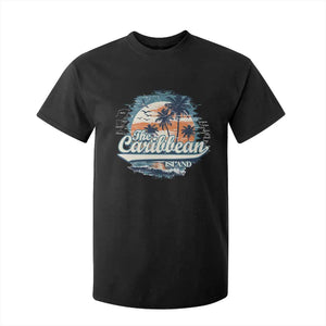 Funny The Caribbean Islands T Shirt For Kid Caribbean Sea Tour Summer Vacation TS11 Black Print Your Wear