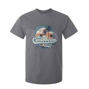 Funny The Caribbean Islands T Shirt For Kid Caribbean Sea Tour Summer Vacation TS11 Charcoal Print Your Wear