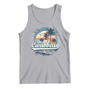 Funny The Caribbean Islands Tank Top Caribbean Sea Tour Summer Vacation TS11 Athletic Heather Print Your Wear
